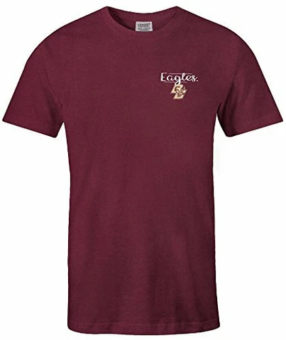 NCAA Boston College Eagles Adult NCAA Sketchbook Comfort Color Short sleeve T Cover