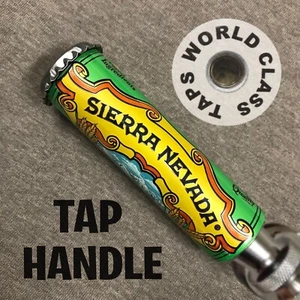 Mini mango corto de grifo de cerveza SIERRA NEVADA PALE ALE 3,5 pulgadas marcador TAPPER perilla tirador - Imagen 1 de 3