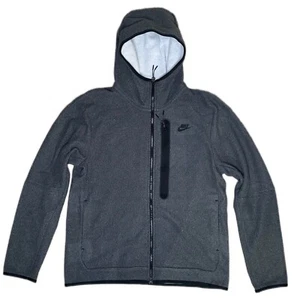 Pequeña - Sudadera con capucha Nike Tech polar cremallera completa invernal para hombre - Imagen 1 de 3