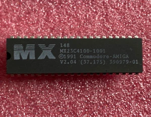 Commodore - Amiga Kick Start ROM Revision 2.04 - MX23C4100 (37-175) , Testé - Photo 1/2