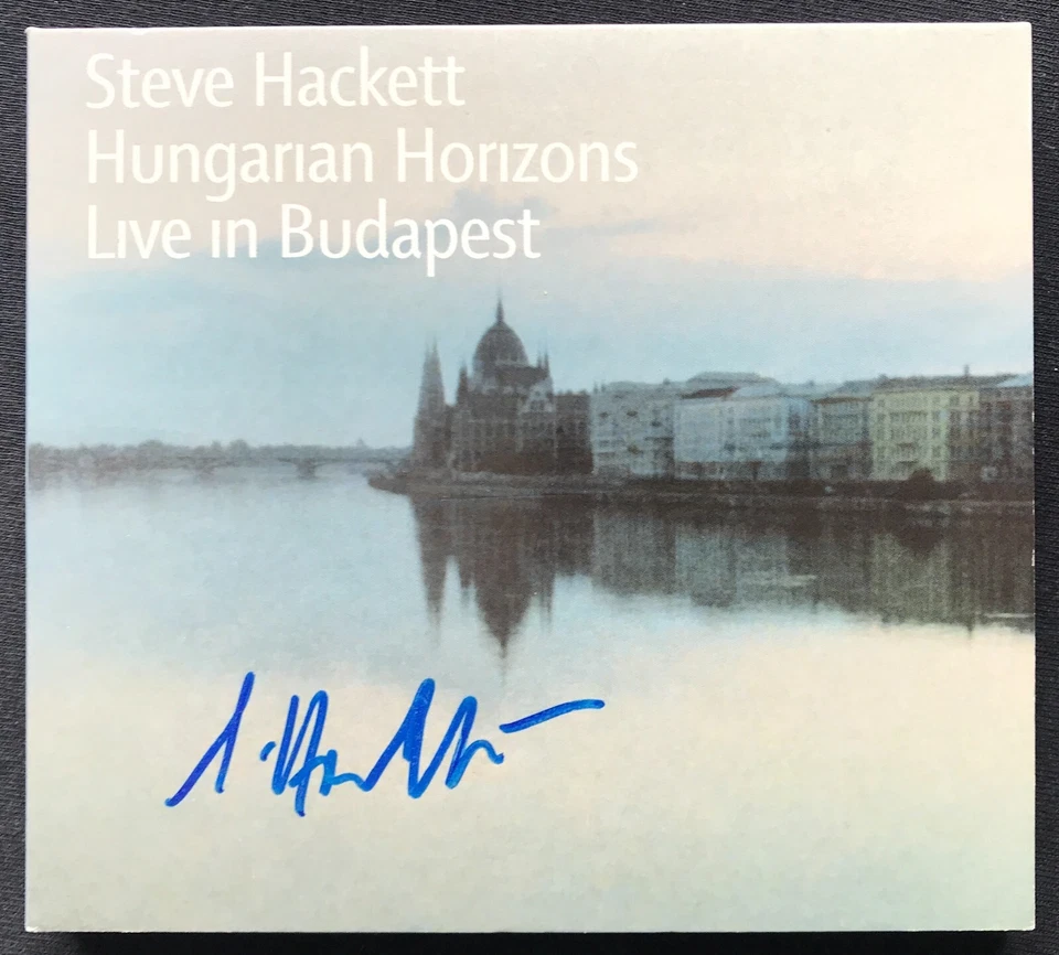 STEVE HACKETT signed/autographed HUNGARIAN HORIZONS (Live In Budapest) CD NM - Image 1 of 3