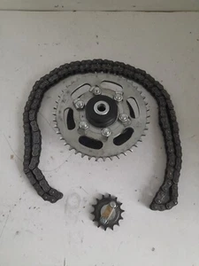 catena corona pignone (200km) benelli bn125 2022 - Foto 1 di 5