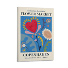Canvas Painting Posters Wall Art Picture Prints Copenhagen Flower Market 