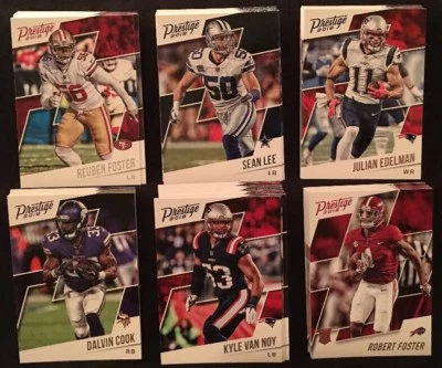 2018 Panini Prestige Football Cards Singles You Pick - Image 1 of 2