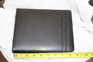 Schwarzes Lederalbum Designs Fotoalbum fasst 4x5 5x5 4x6 Fotos Made in Canada - Bild 1 von 3