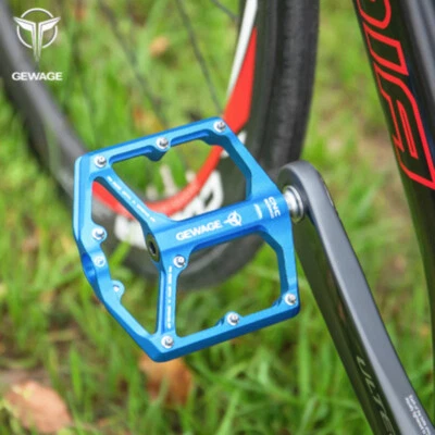 GEWAGE Ultralight MTB Road Bike Pedals Aluminum Sealed 3 Bearings Bicycle Pedals - Image 1 of 4