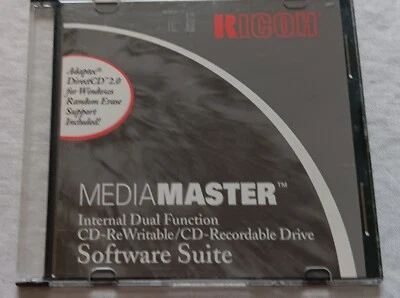 RICOH Media Master CD-Rewritable Recordable MP-6200S Drive Software Suite Disk - Image 1 of 2