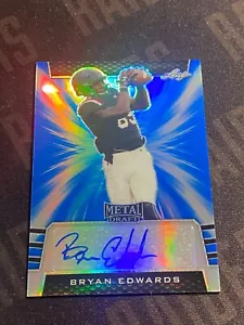 Flashback blu prismatico Bryan Edwards 2020 foglia metallo bozza prismatica / 35 gamecocks RC - Foto 1 di 3