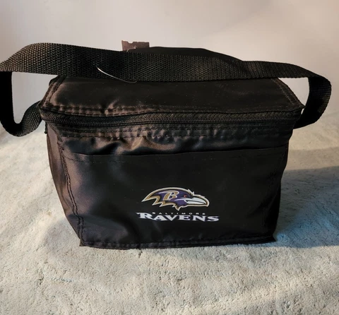 Baltimore Ravens NFL Kids School insulated lunch Bag New (BOX #20 AND #21) Cover