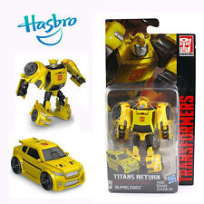 4 Hot Transformers Titans Return Kickback Roadburn Sharkticon Gnaw Bumblebee Toy