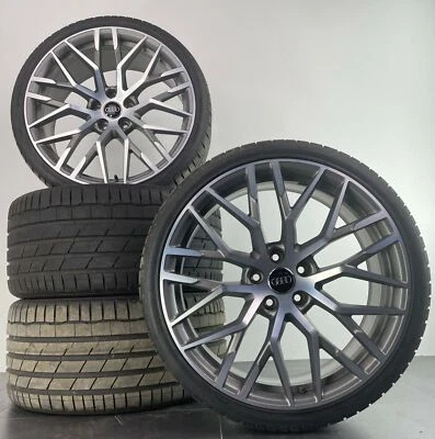 Audi R8 4S 20 Zoll Felgen Alufelgen Sommerreifen Sommerräder original #A572 - Bild 1 von 4
