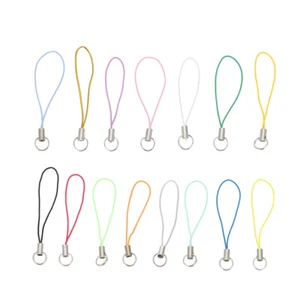 100 Pcs Mobile Phone Straps Universal Lanyard for Charm Cord Rope - Picture 1 of 12