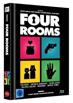 Mediabook FOUR ROOMS Robert Rodriguez & Quentin Tarantino BLU-RAY NEU Cover C - Bild 1 von 2