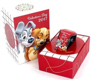 2017 Disney Valentine's Day Lady and the Tramp MagicBand Red Magic Band LE 2500 - Picture 1 of 3