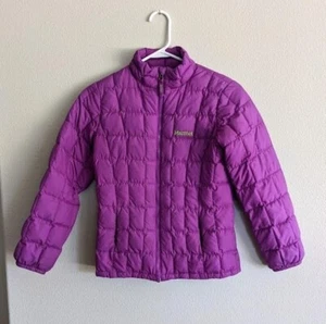 Marmot Bold Fuchsia Lightweight Snow Jacket Girls Large (10/12) - Picture 1 of 6
