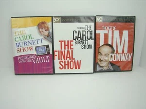 Set of 3 Carol Burnette Tim Convay DVDs - Picture 1 of 1