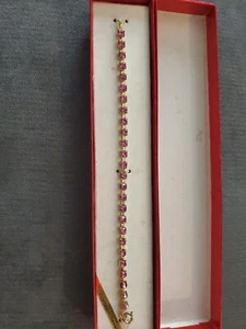 vintage austrian crystal bracelet - Picture 1 of 6