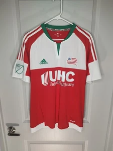 Adidas New England Revolution Mls Soccer Jersey Climacool Men's Size Medium - Picture 1 of 8