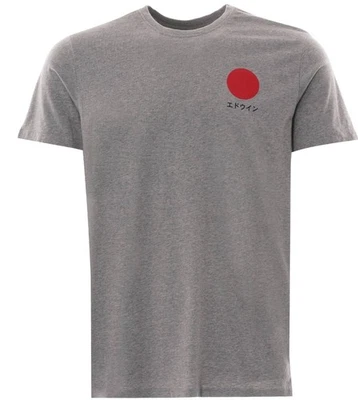 EDWIN T Shirt Japanese Sun Mens Short Sleeve Grey T shirt Tee Size X Large. - Image 1 of 4