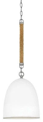 Colgante Hinkley Lighting 3364 níquel Nash luz única 10" W Foto 1 de 4