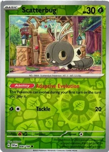 Scatterbug Common SV01: Scarlet & Violet Base Set 008/198 NM - Picture 1 of 2