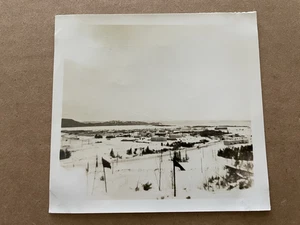 Vintage 1952 HARMON AIR FORCE BASE from Ski Run Newfoundland Canada Photo #21 - Picture 1 of 2