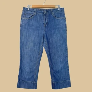Tommy Hilfiger Capri Jeans Damen Größe 12 Medium Wash Alltag Freizeit Komfort - Bild 1 von 15