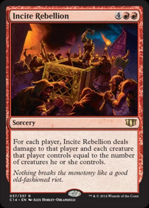 Incite Rebellion - Near Mint MTG Commander 2014 Edition - Image 1 of 1