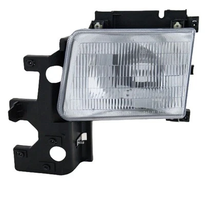 For 1994 B150 Front Left Headlight Clear Plastic 55055277AB CH2502115 Q Foto 1 de 4