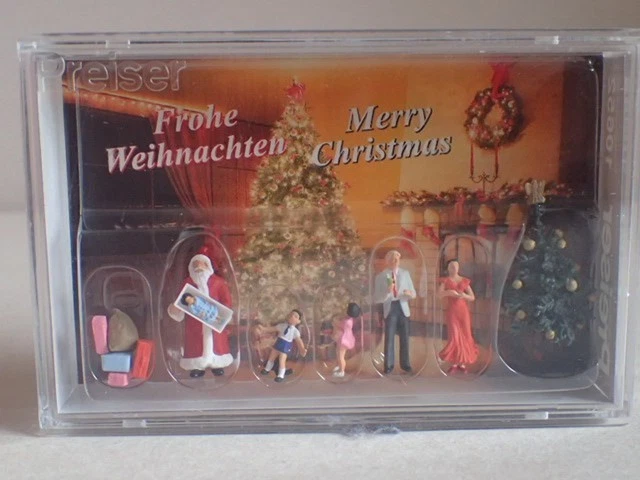 Preiser 10627 Weihnachtsbaumverkauf Spur H0