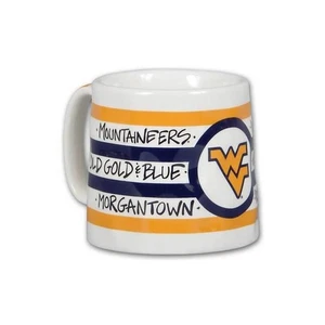 Magnolia Lane WVU Striped Mug - Picture 1 of 1