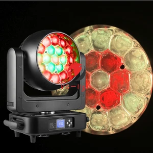 High Quality Disco Light 19x25W Rgbw Zoom Led Moving Head Wash Light for Stage - Picture 1 of 8