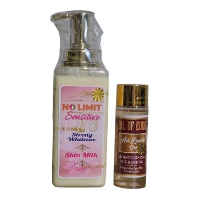 Безлимитный ЧУВСТВИТЕЛЬНЫЙ лосьон, масло Evob против реакции  - Изображение 1 из 4