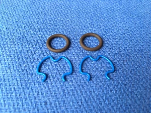4L80E Cooler Line Fitting Oring & Clip Retainers Push In Style Repair Kit 4L80 - Picture 1 of 1