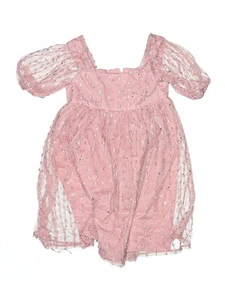 Wonder Nation Girls Pink Dress 6 - Picture 1 of 2