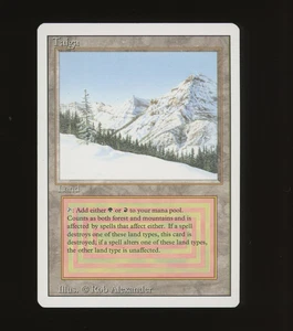 Taiga - MTG Revised Edition - RareCo - Picture 1 of 4