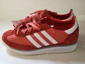 Adidas Originales SL72 RS Zapatos de Cuero para Hombre Talla 6 Rojo IH8081 - Imagen 1 de 7
