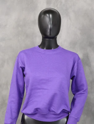 Hanes Girls  EcoSmart Sweatshirt Purple Thora (6-8) - Image 1 of 4