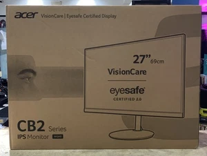 ACER 27" LED MONITOR CB272U IPS 100Hz 2560x1440 WQHD Display - Picture 1 of 3