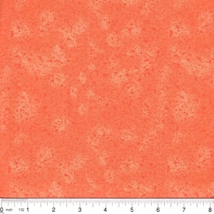 Tessuto 100% cotone texture splatter arancione venduto da 1/4 di iarda misurato fuori bullone - Foto 1 di 1