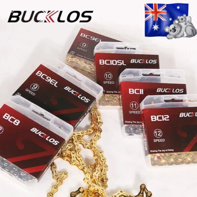 for Shimano SRAM KMC 9/10/11 Speed EL Chains 126 Links Road Bike MTB Chain BMX - image 1 of 4