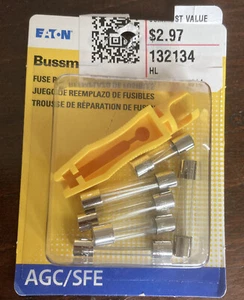 Eaton Bussmann fuse repair kit AGC/SFE BP/EK-7-RP 3A3505 Auto Marine Electronics - Picture 1 of 4