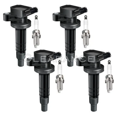 UF247 Ignition Coil & Spark Plug for For 2000-2008 Toyota Celica Matrix Corolla Foto 1 de 4