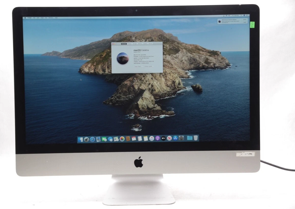 2013 Apple iMac Intel Core i7 4th Gen. Desktops & All-In-One