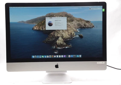 Apple 27" 2013 iMac i7 4771 3.5ghz 16gb RAM 120gb SSD 1tb HDD GTX 780M CRACK 705 - Image 1 of 4