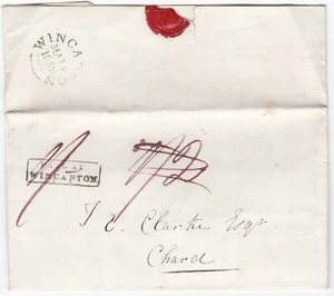 1839 SOMERSET GERAHMT BEZAHLT IN WINCANTON CHARLES BRUORTON? SUCHT WAHLSTIMMEN - Bild 1 von 3