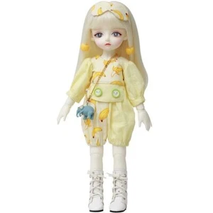 1/6 BJD Doll LCC Chloe White Color E-Free Face Make UP+Eyes+Clothes+wig+Shoes - Picture 1 of 8