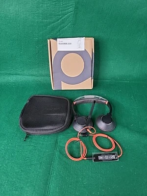 NEW Poly Plantronics Blackwire 5220 C5220 Black/Red On the Ear Headsets - Image 1 of 4