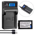Battery or Charger For CGR-D08S Panasonic AG-DVC15P AG-DVC20 AG-DVC20P AG-DVC30
