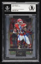 2016 Panini Select Concourse Tyreek Hill #65 BAS Certified BGS Encased Rookie RC